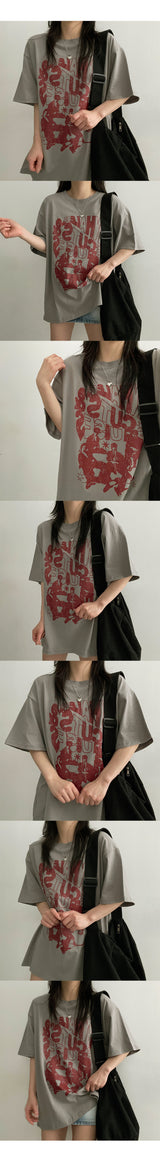 コーンショートスリーブドtシャツ