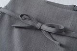 Della Bow Strap Mini Skirt