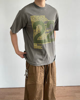 Mitsu Printed Short Sleeve Tee