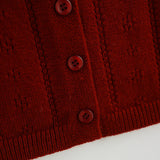 Roux Puff Knit Cardigan