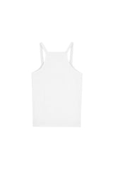 Be clear sleeveless, White