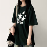 Star オーバーサイズフィット半袖Tシャツ