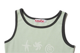 DOODLE SLEEVELESS - GREEN