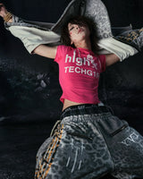 "BBY TECHG1RL" Tシャツ
