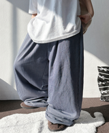 COOL STRIPE WIDE LONG PANTS 🪽🩵🥨🖤4COLOR