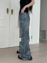 brenn dustie denim pt (2 color)