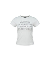 ADORE ME Slim Fit T-Shirt White