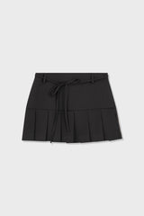 PLEATS SKIRT (GREY)