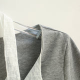 Leni Lace Scarf Layered Tee
