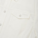 セミスリムフィットショートスリーブシャツ [WHITE]