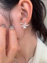 Matt flower earrings