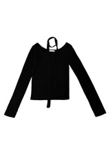 [SOFT-FIT/BODY SHAPING/SCARF SET] SCARF & CHOKER TEE - 2 COLOR