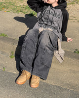 Swing Raglan Oversized Hoodie