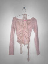  daisy slimmer scarf top(3 color)