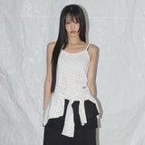Lace Star Basic Sleeveless (White) F25QB094