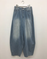 Bleach Relaxed Fit Denim (2color)