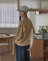 ケリフデッキオーバークロップ半袖Tシャツ