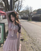 tiaz of long chiffon drop asymmetric sk
