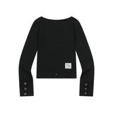 SEDIR V-NECK SNAP BUTTON CARDIGAN (2COLOR)