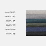 LMN Rainy Pigment Oversized Fit Half Shirt (6 colors)
