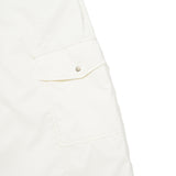 COLLECTION SOFT VELVET WOVEN LONG SKIRT [WHITE]