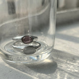 Cat's Eye Oval Stone Ring
