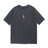 アイスクリームプリントショートスリーブTシャツ / ICE CREAM PRINTING SHORT-SLEEVED T-STONE GRAY