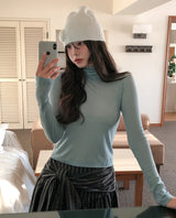 [U-BASIC/wool 30%] メイトテンセルポーラ長袖