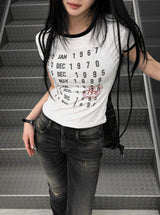26SS★ [MADE] リンガーアーカイブスリムTシャツ