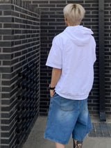 Zino Washed Denim Bermuda Pants 2C