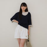 レイヤードPK Tシャツ