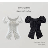Sophia ribbon blouse