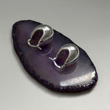 [925silver] ボリュームポーチピアス