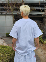 VENTIQUE バッドローズホワイトTシャツ 1color