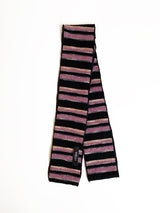 Vintage Stripe Knit Muffler