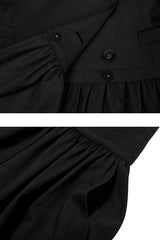 LIORA JACKET DRESS black