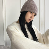Nien boucle fur beanie hat
