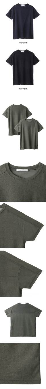 [S/S] Shoulder point muscle half t-shirts(6color)