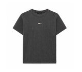 26SS★ [PLAN MADE] バーベル マッスルフィット リブ ハーフ Tシャツ