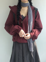soft lace sleeveless shirt