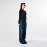 ベーシックUネックTシャツ 001