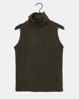 Kunz Wool angora inner turtleneck sleeveless