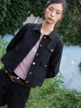 CLASSIC COTTON JACKET (BLACK)