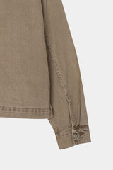 Dyeing Crop Trucker Jacket (No.851)