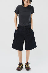 Date Non Fade Bermuda Denim (2color)