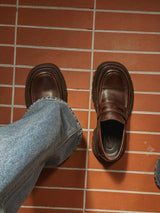 Premium Rugged Penny Loafers (2color)