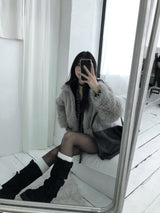 Swan Fur Jacket