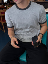 レギュラー ウォッシュド リンガー ショートスリーブ Tシャツ