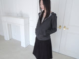 regular hood zip-up (4c)