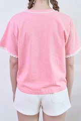 Petit Love Crop T-shirt [Pink]